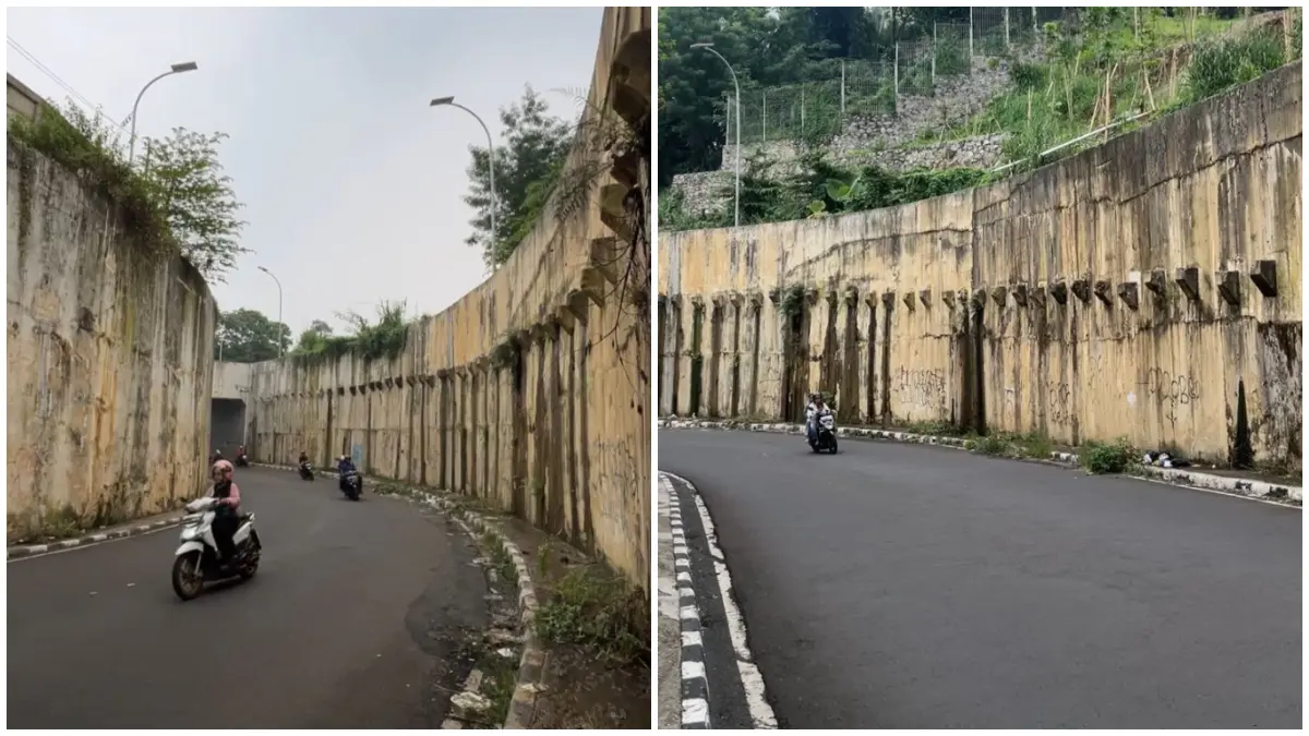 Kondisi tebingan Batutulis Kota Bogor yang kian mengkhawatirkan. (Foto : Dzikry/Radar Bogor)