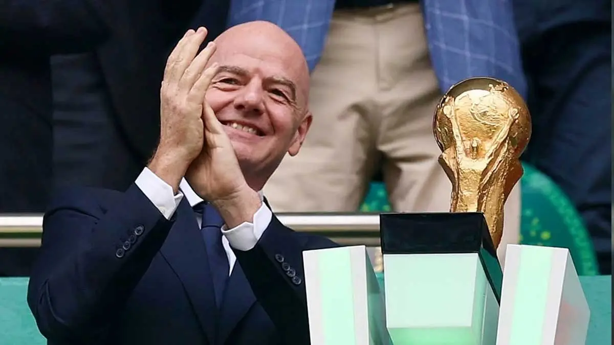 Presiden FIFA Gianni Infantino membuat publik Itali marah karena komentarnya.