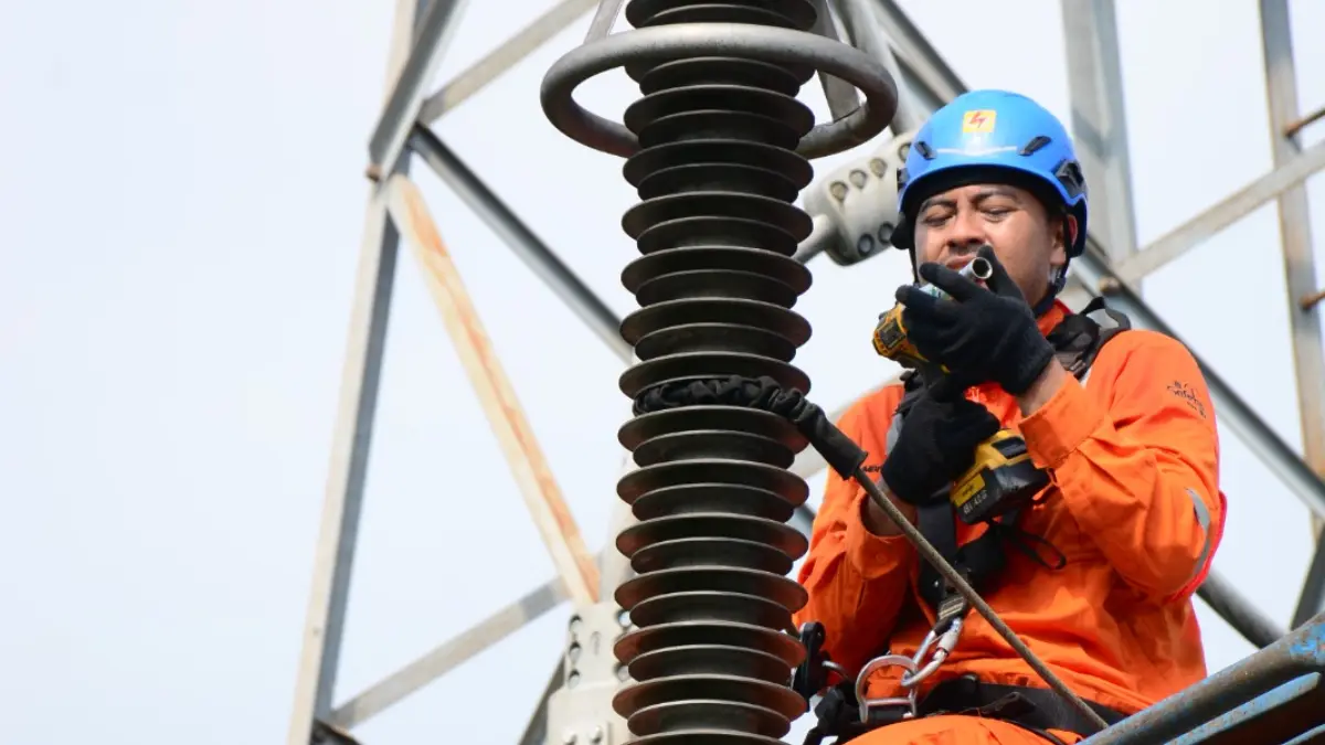 PT PLN UPT Bogor melaukan pemeliharaan dua tahunan di Gardu Induk (GI) Bogor Baru. (Dok. PLN)