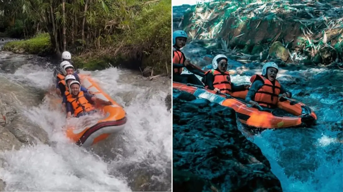 Rafting Ciater. (Foto: Instagram @raftingciater)