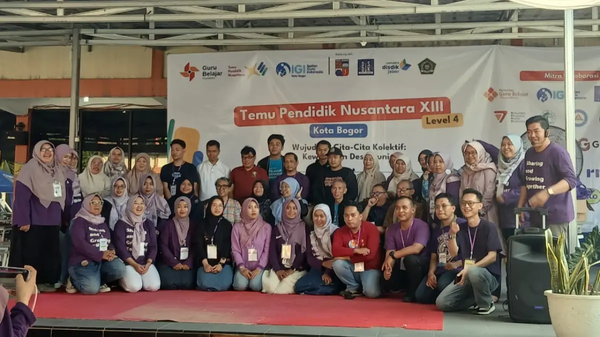 Temu Pendidik Nusantara XIII bersama IGI Kota Bogor. (dokumentasi : IGI kota Bogor)