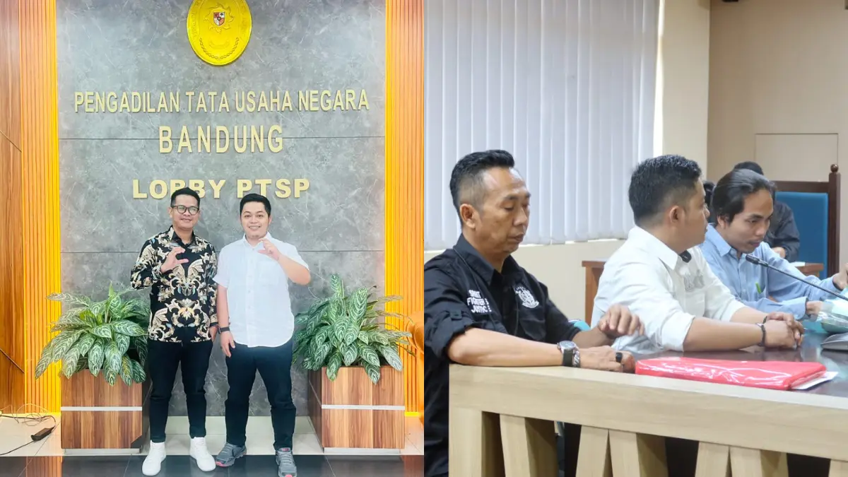 Haidy Arsyad warga Kabupaten Bogor secara resmi mengajukan permohonan eksekusi atas putusan Komisi Informasi Provinsi Jawa Barat (KIP Jabar) terkait pengelolaan dan pertanggungjawaban penggunaan anggaran Desa Tapos 2, Kecamatan Tenjolaya. (Dok. Haidy Arsyad)
