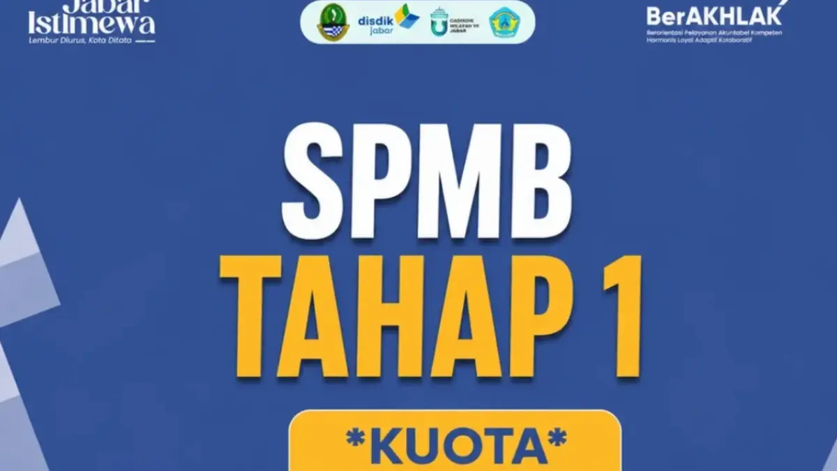 Kuota SPMB tahap 1 di SMAN 2 Kota Bogor. Foto: Instagram