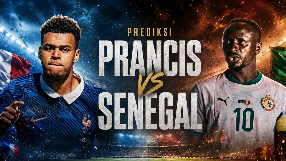 Prancis akan menghadapi Senegal di Grup I Piala Dunia 2026.