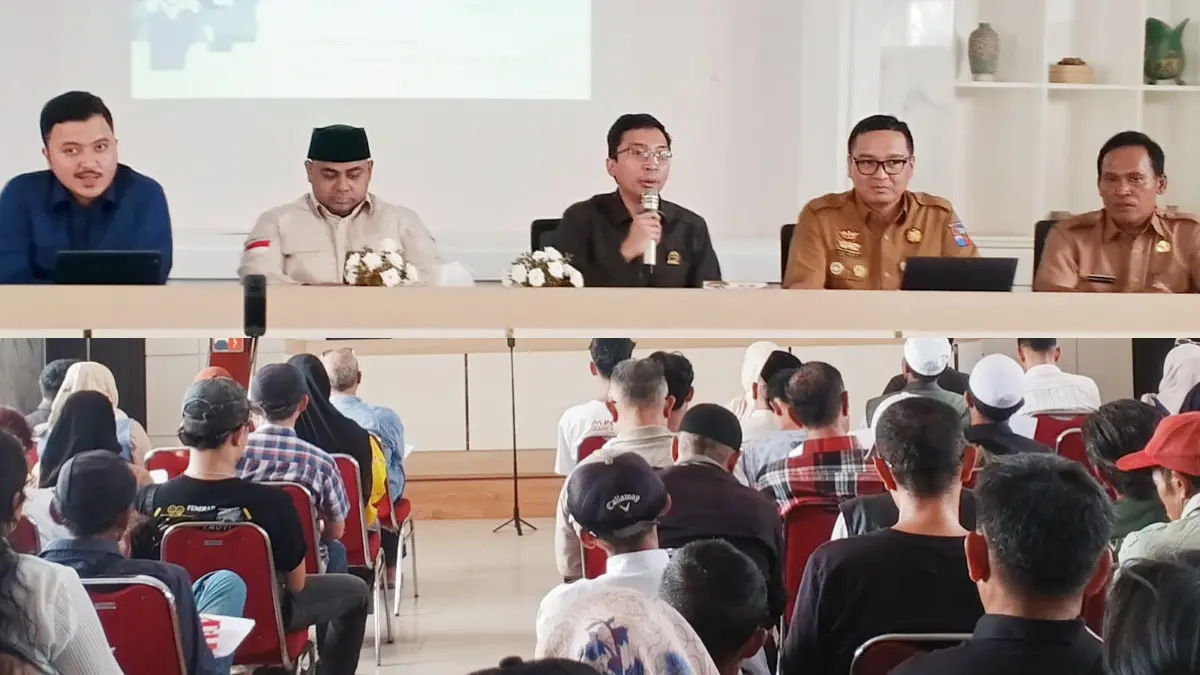 Sosialisasi tiga Perda digelar di Aula Kecamatan Bogor Selatan, Kota Bogor. (Fikri/Radar Bogor)