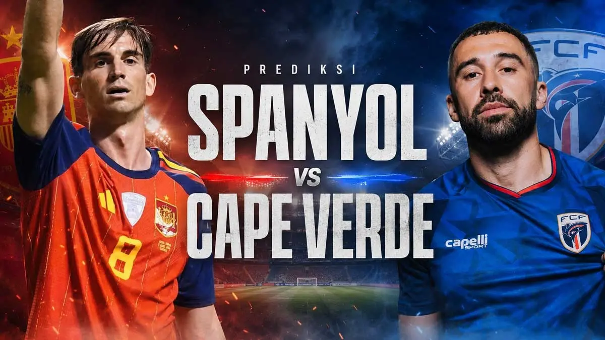 Spanyol akan menghadapi tim debutan dari Afrika Cape Varde di Grup H Piala Dunia 2026.