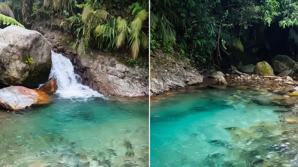 Wisata  Leuwi batok, Sukamakmur, Bogor. (Foto: Instagram @sekitar_bogor)