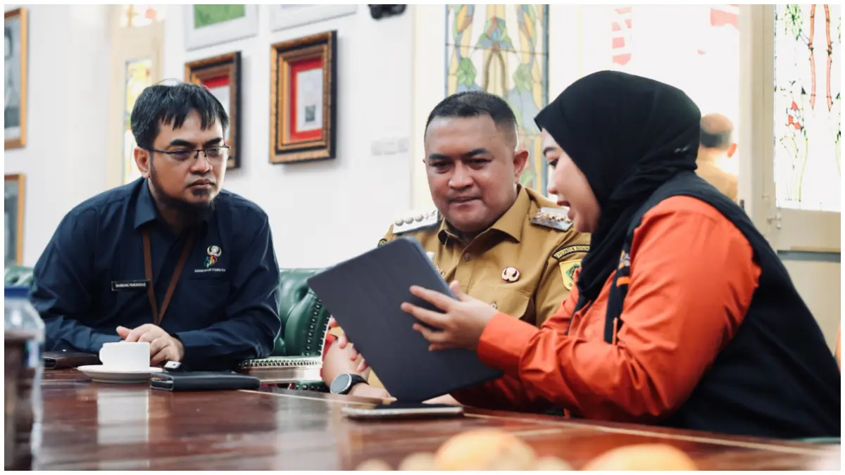Bupati Bogor, Rudy Susmanto saat mengikuti Sensus Ekonomi 2026. (Foto : Diskominfo)