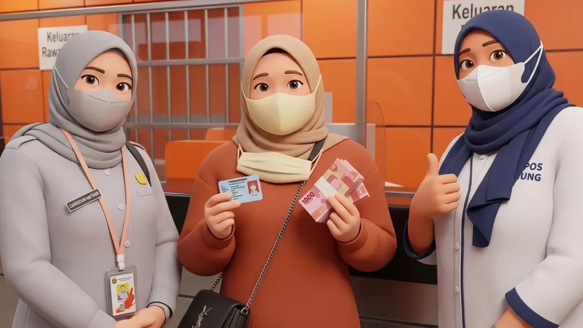 Ilustrasi penyaluran bansos BPNT tahap 2 untuk KPM dengan KKS baru (Instagram @dinsosdkijakarta diperbarui oleh Gemini AI)