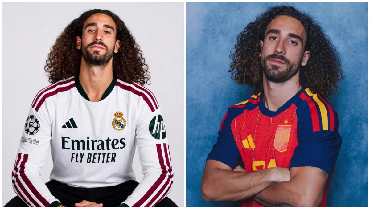 Marc Cucurella resmi didatangkan oleh Real Madrid dari Chelsea (Foto: Instagram @fabriziorom dan @cucurella3)