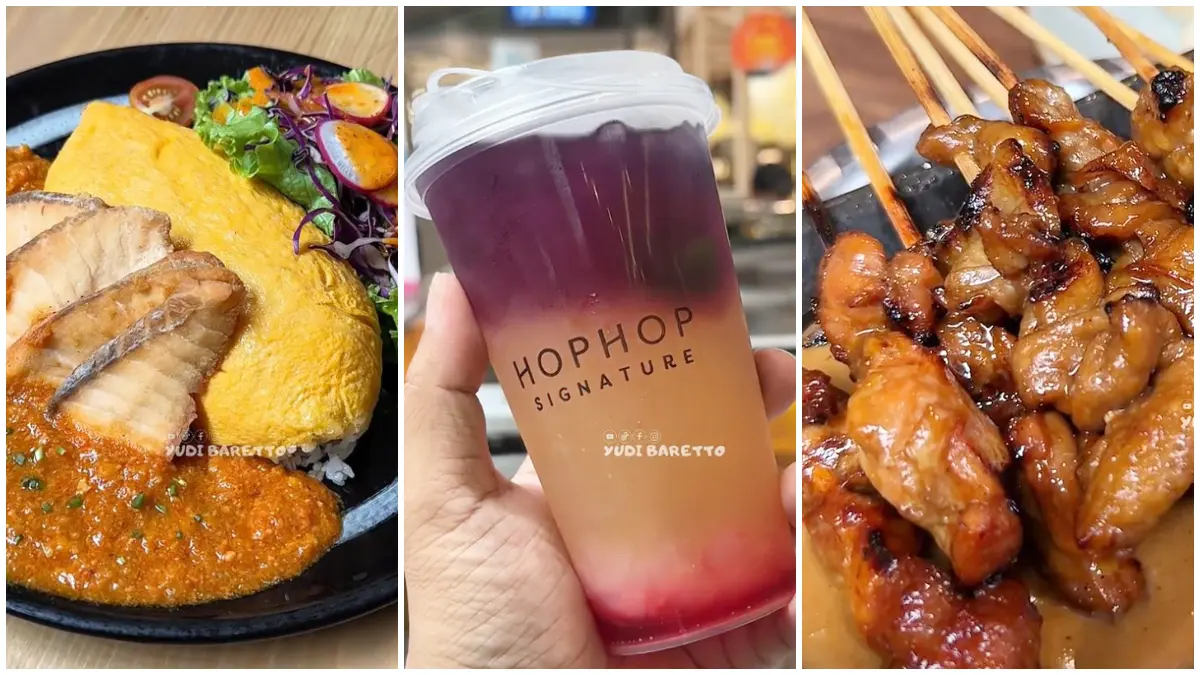 Rekomendasi kuliner hits di Mall Kota Kasablanka Jakarta. (Foto: Tangkapan layar YouTube Yudi Baretto)