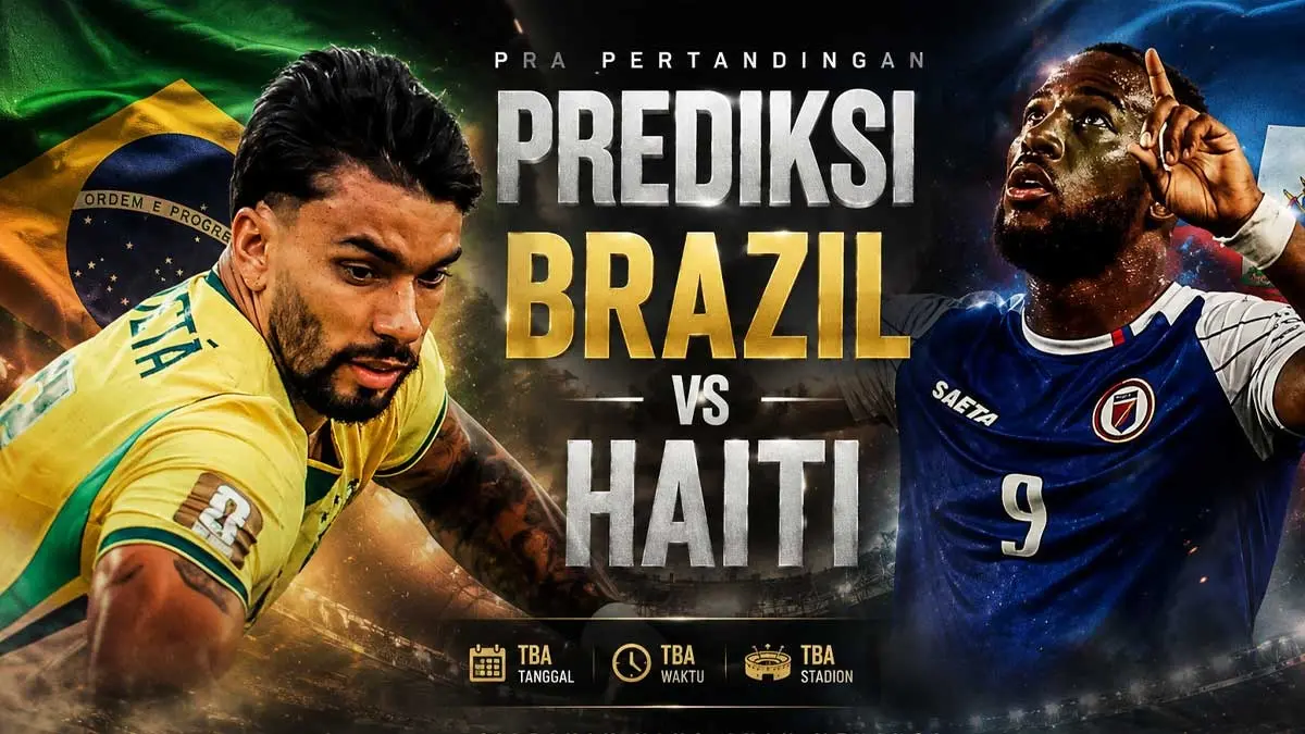 Brazil akan menghadapi Haiti pada laga kedua Grup C Piala Dunia 2026.