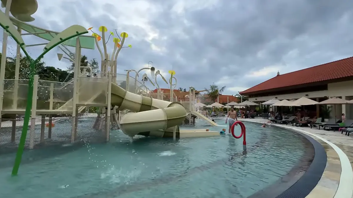 Fasilitas di Paradisus by Meliá, Nusa Dua, Bali. (Foto: YouTube Bobo Cantik)