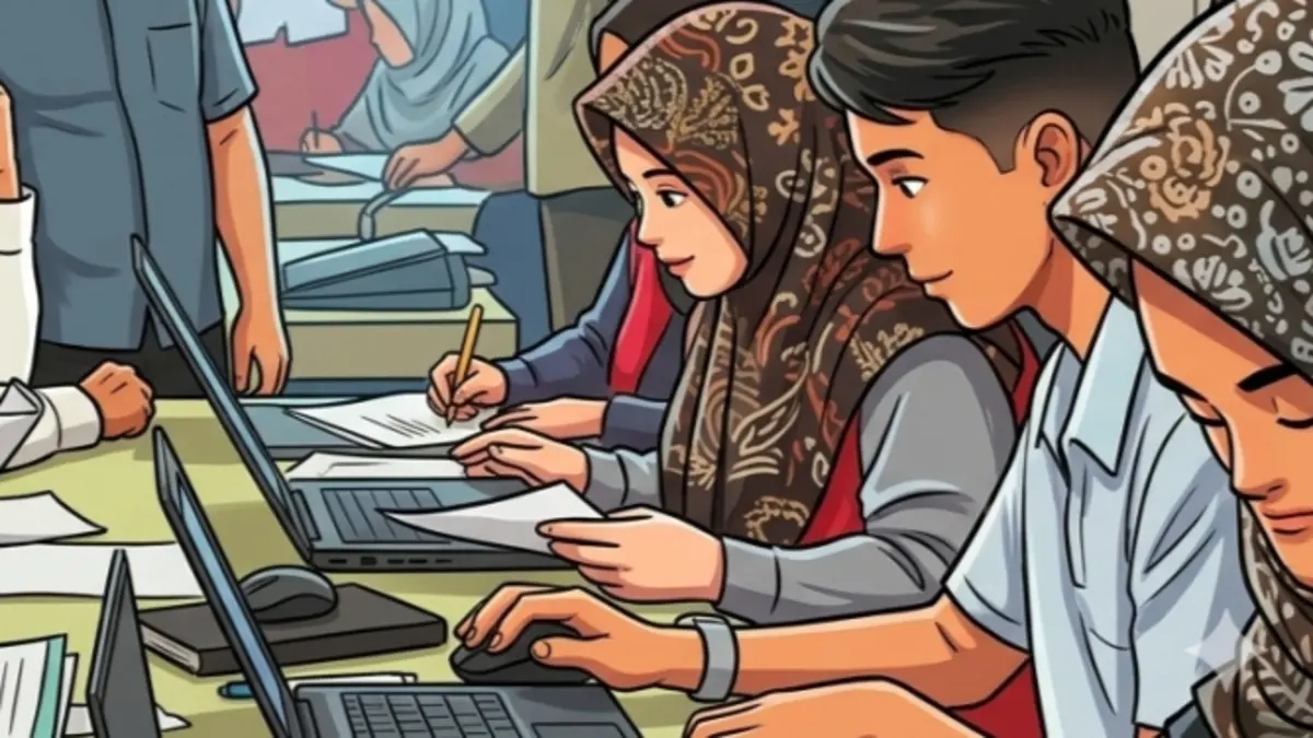 Ilustrasi pengecekan penyaluran bansos tahap 3 Juli-September 2026. (YouTube Kemensos RI/Diolah oleh Gemini AI) 