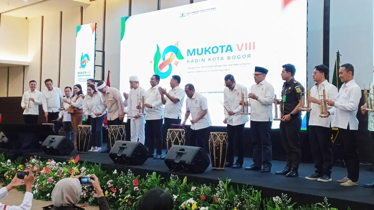 Musyawarah Kota (Mukota) Kamar Dagang dan Industri (Kadin) Kota Bogor ke-VIII pada Kamis, 18 Juni 2026. (Fikri/Radar Bogor)