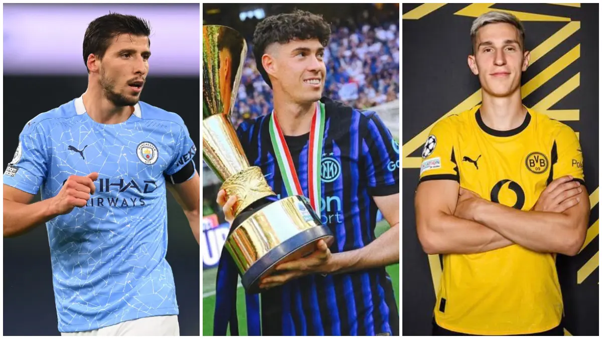 Ruben Dias, Alesandro Bastoni dan Nico Schlotterbeck, jadi opsi pembelian Real Madrid untuk memperkokoh lini belakang. (Foto: Instagram @realmadrid, @rubendias, @nico.schlotterbeck, dan @alessanrobastoni)
