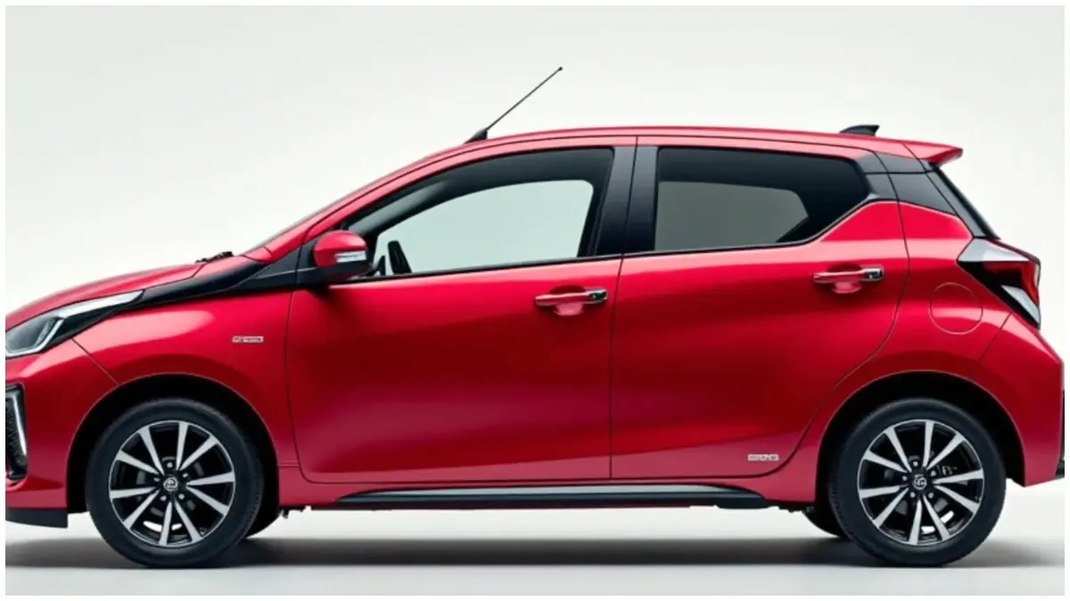 Toyota Agya 2026 dengan tampilan baru dan lebih modern. (Foto : Kanal YouTube @Autodesign)