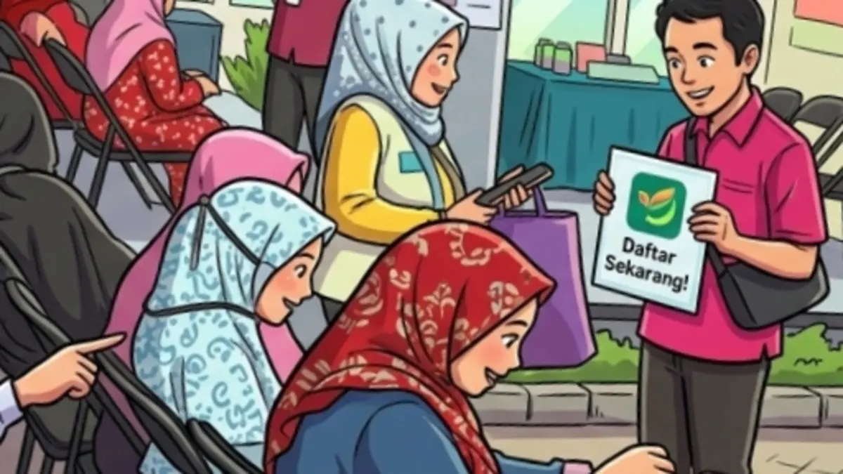 Ilustrasi bansos tambahan untuk KPM lansia. (Instagram @kemensosri/Diolah oleh Gemini AI) 
