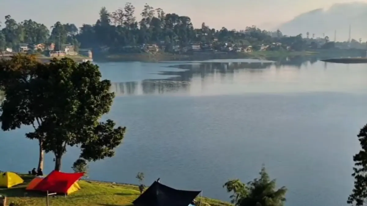 Situ Cileunca Bandung. Foto: Instagram @explorepangalengan
