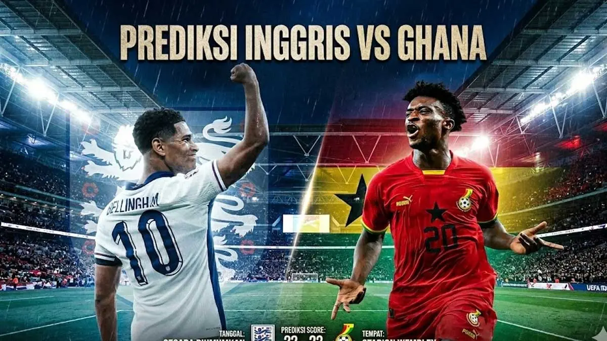 Inggris akan menghadapi Ghana pada lanjutan Grup L Piala Dunia 2026.