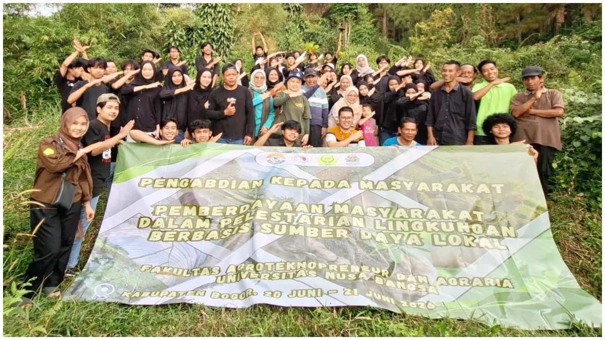 Kegiatan enanaman 200 pohon MPTS di kawasan &nbsp;Gunung Malang, Tenjolaya, Kabupaten Bogor oleh FAA UNB.