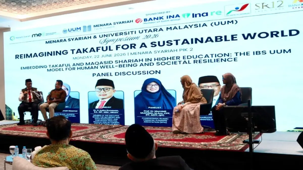Forum internasional digelar di Menara Syariah yang turut dihadiri Murniati Mukhlisin, Chairwoman Islamic Financial Planners Association (IFPA) yang juga representasi dari Sakinah Finance. (Dok. Sakinah Finance)