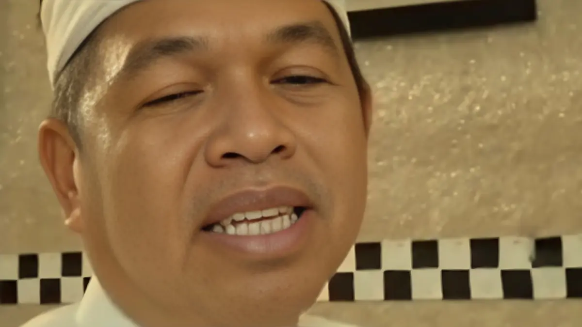 Gubernur Jawa Barat, Dedi Mulyadi mengapresiasi kepolisian sudah menangkap Taufik Hidayat. (Instagram @dedimulyadi71)