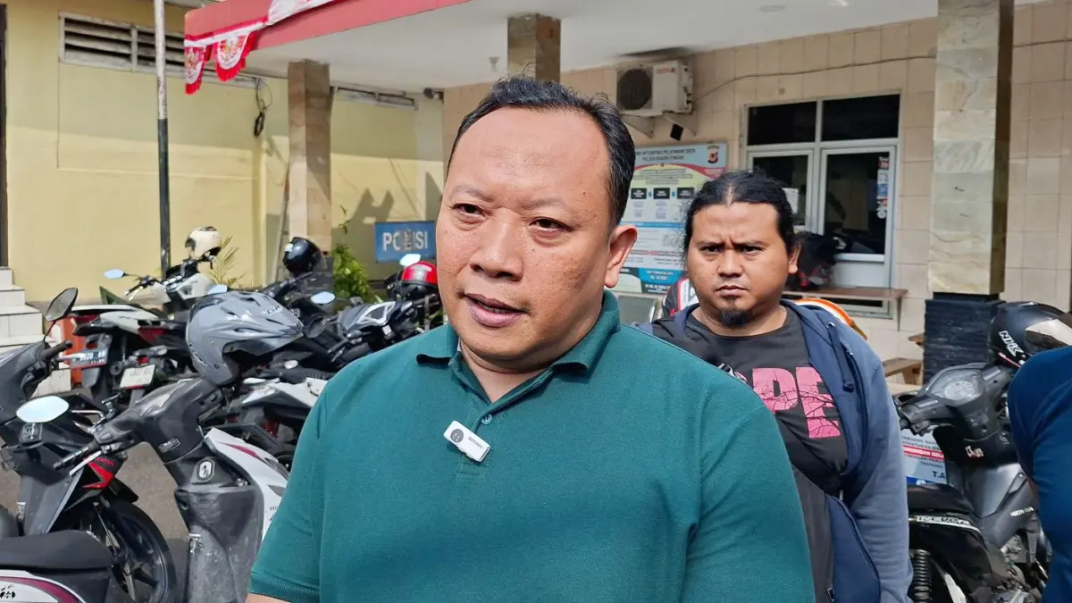 Kanit Reskrim Polsek Bogor Tengah, Ipda Budi Setiawan saat menyampaikan keterangan kepada wartawan. (Dzikry/Radar Bogor)