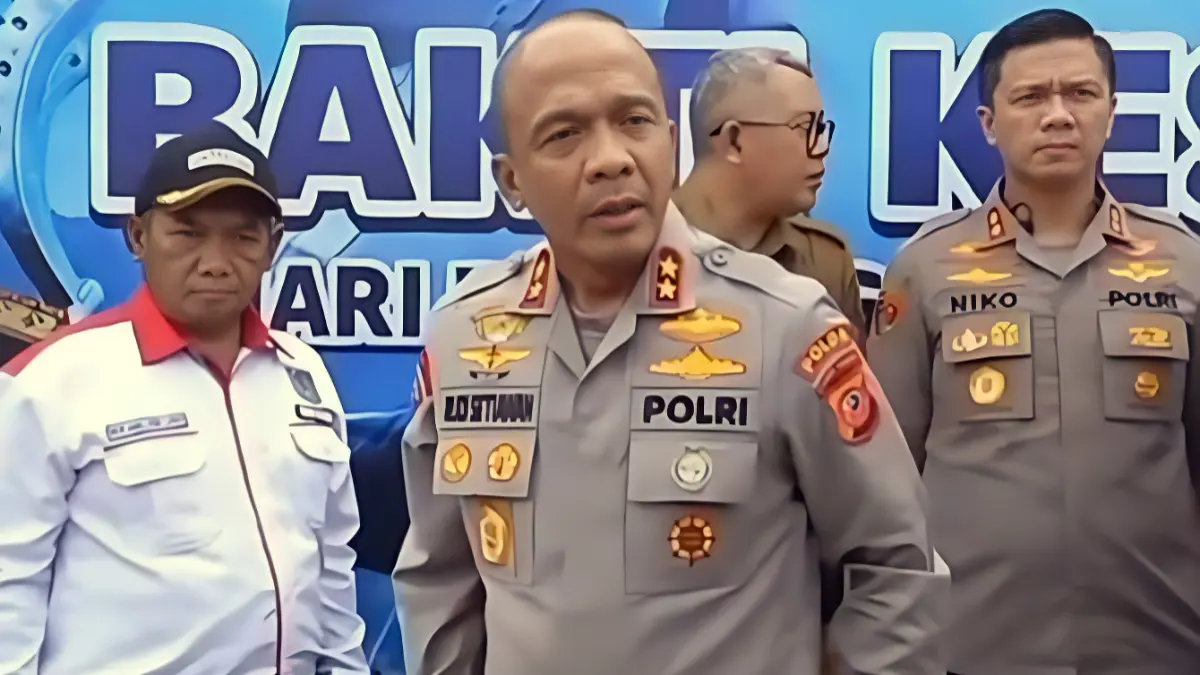 Kapolda Jawa Barat, Irjen Rudi Setiawan menjawab pertanyaan wartawan terkait Taufik Hidayat.