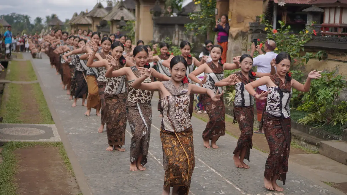 Penglipuran Festival di Bali tahun ini kembali hadir pada awal Juli besok. Foto: Indonesia Travel