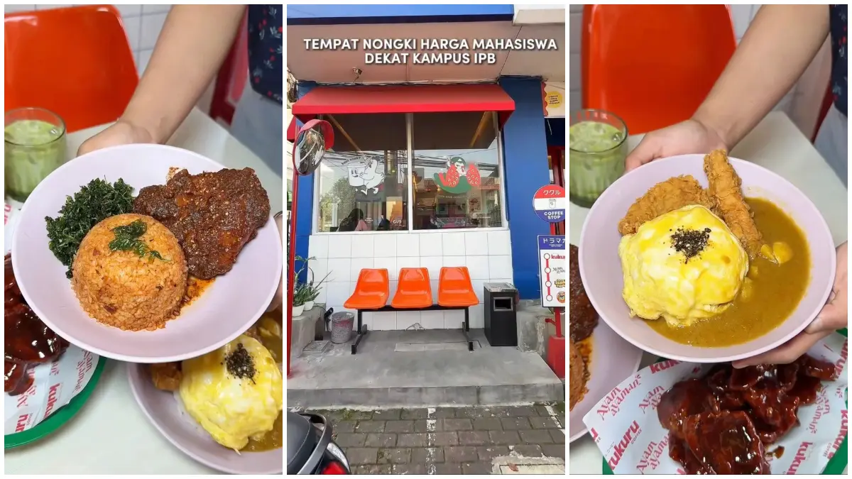 Pilihan menu di Kukuru Coffee x Ayamayaman, Dramaga Bogor. (Foto: Instagram @yugussi)