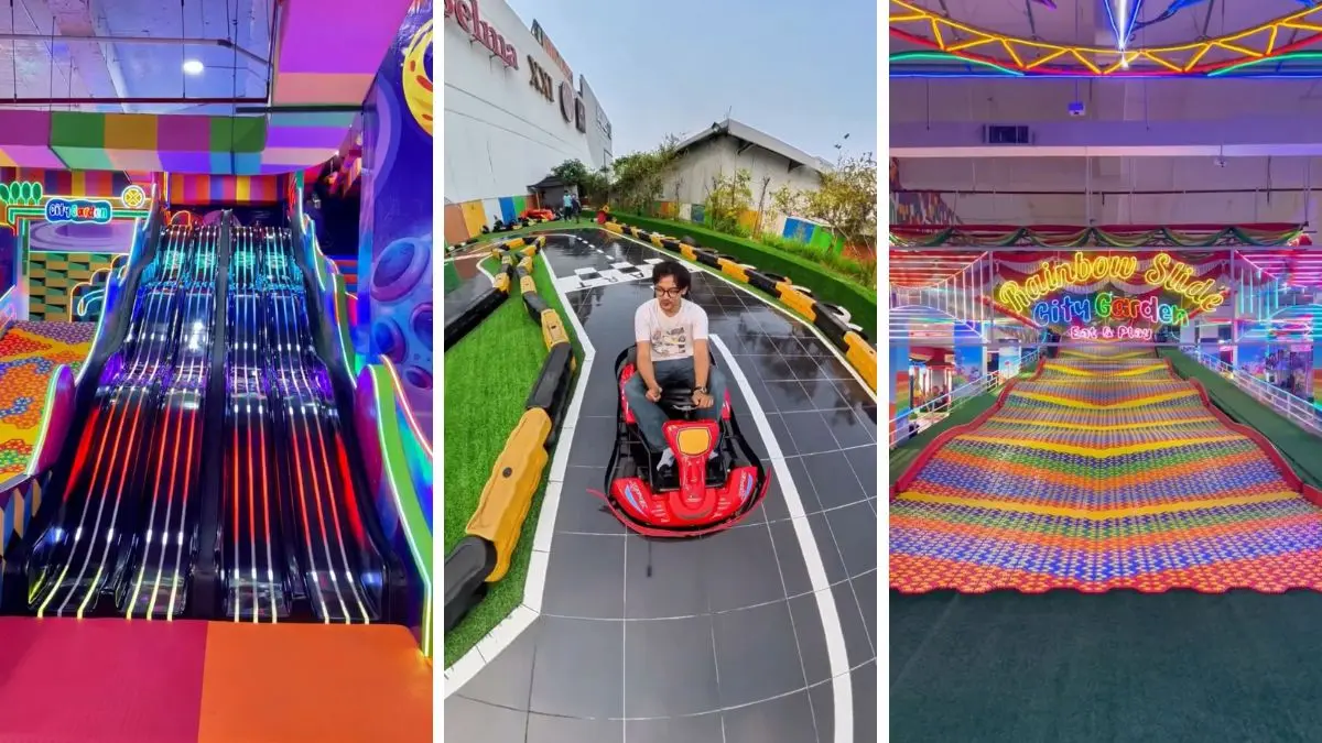 Beragam wahana seru di City Garden Eat and Play Bogor (Foto: Instagram @enjoybogor)