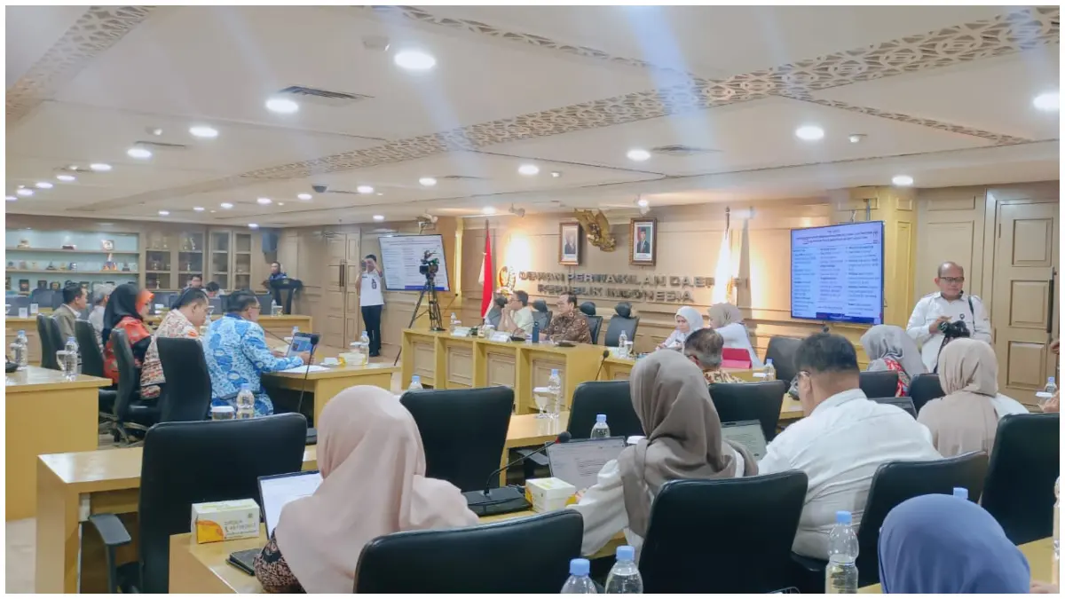 Koalisi Perlindungan Guru Dalam Rapat Dengar Pendapat Umum (RDPU) BULD DPD RI.&nbsp;
