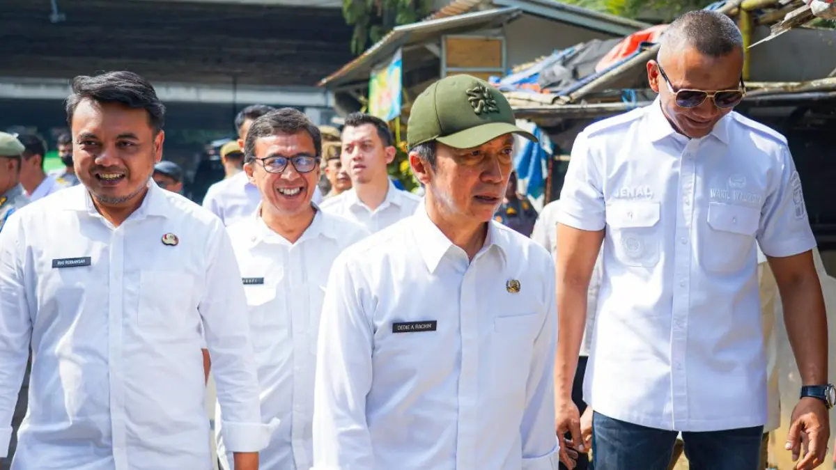 Penataan wilayah Cimahpar yang dipimpin oleh Wali Kota Bogor Dedie A Rachim. (Dok. Humas Pemkot Bogor)