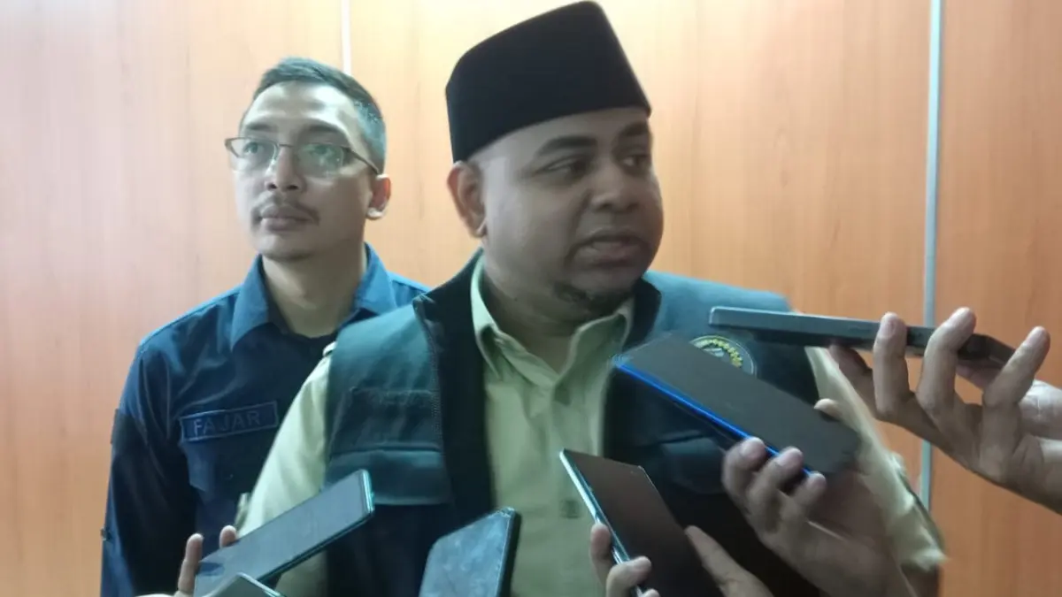 Sekretaris Komisi I DPRD Kota Bogor, Said Muhammad Mohan saat menyampaikan keterangan. (Fikri/Radar Bogor)