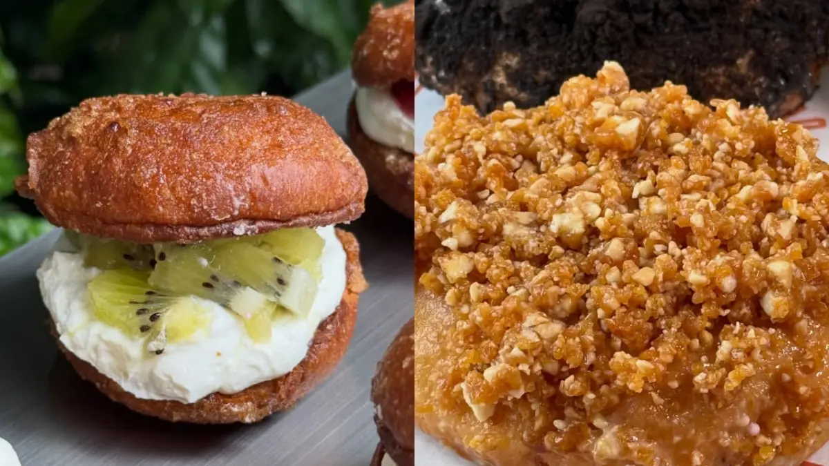 Kuliner Donat Ubi di Over Dough Moon. (Foto: Instagram @overdoughmoon)