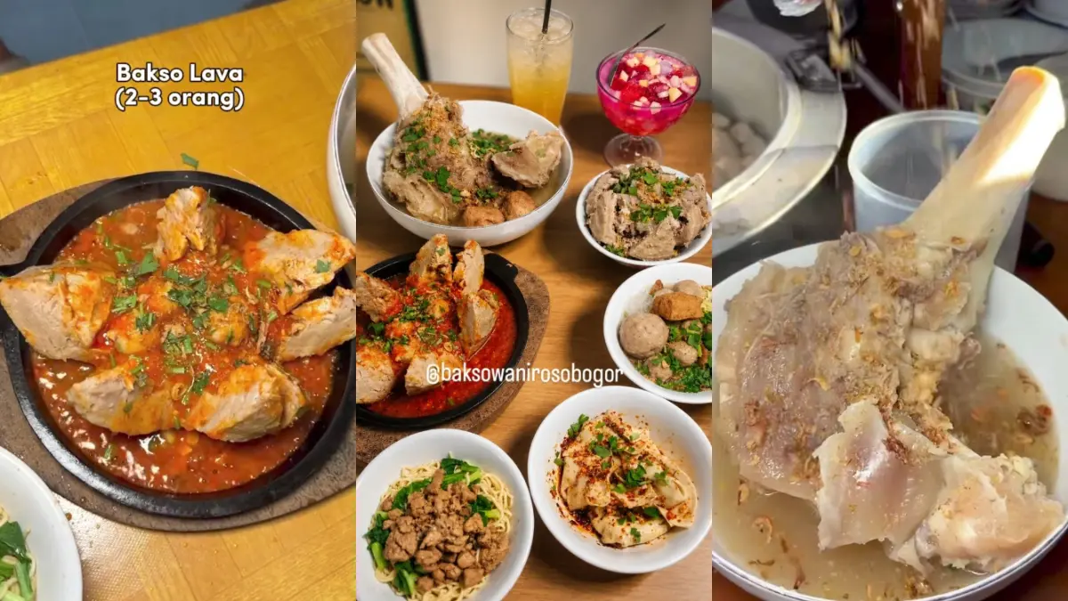 Kuliner Bakso Wani Roso Bogor. (Foto: Instagram @baksowanirosobogor)