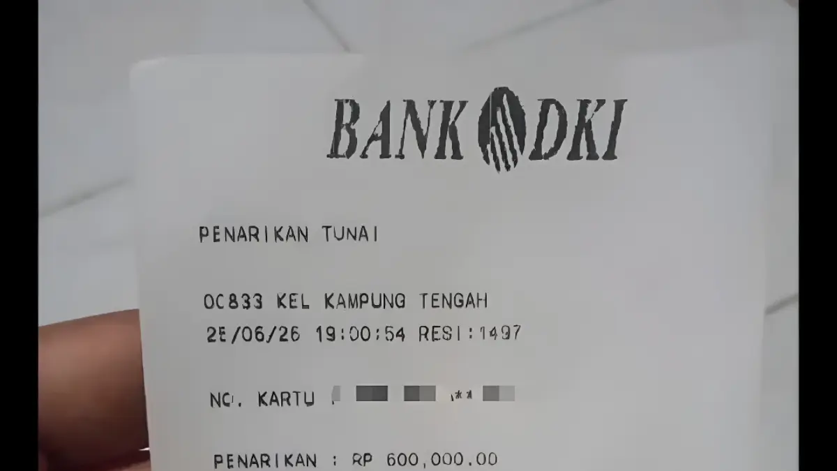 Bukti bansos cair di DKI Jakarta. (Foto: YouTube Arfan Saputra Channel)