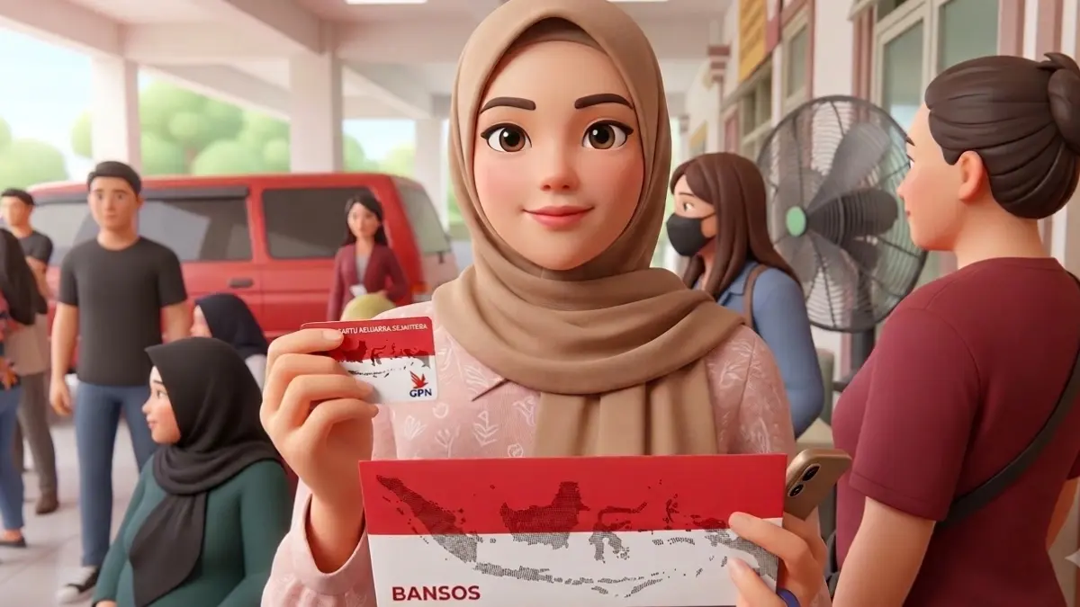 Ilustrasi penyaluran bansos PKH dan BPNT (Instagram @kecamatancileungsi diolah oleh Gemini AI)