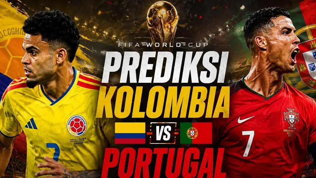 Prediksi Kolombia melawan Portugal di laga terakhir grup K Piala Dunia 2026.