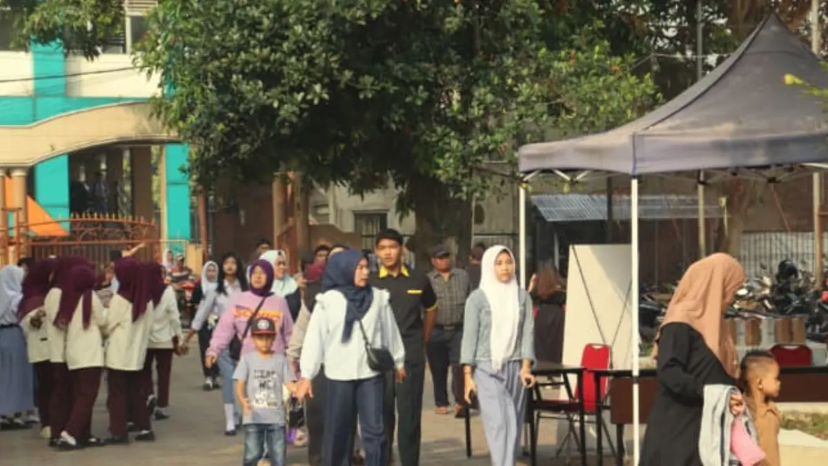SMK Pelita Ciampea Bogor menyelenggarakan Zero Waste Day saat pembagian rapor.