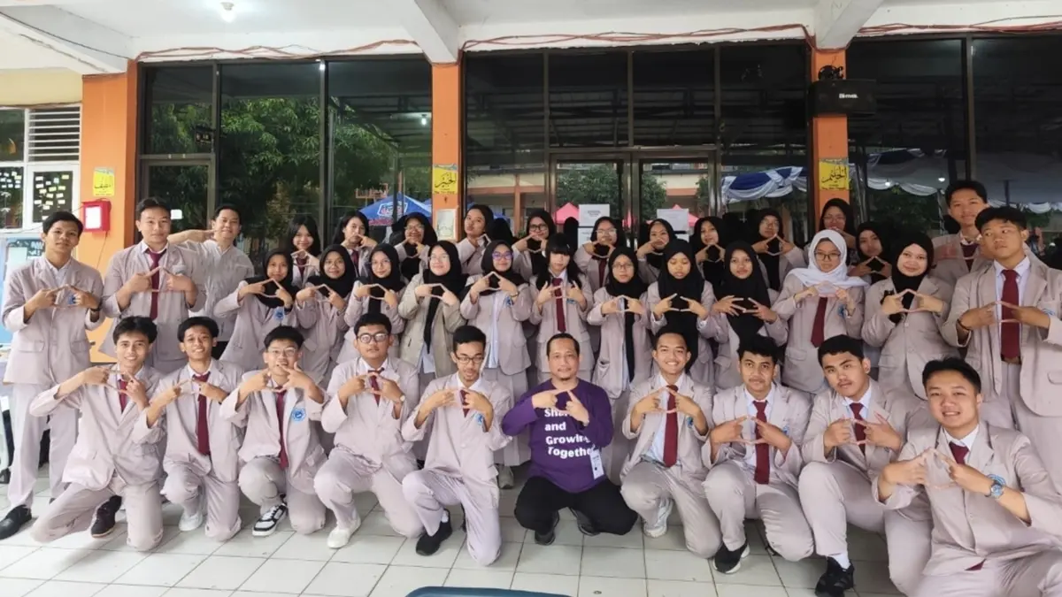 SMK SMAK Bogor di TPN XIII Kota Bogor. Foto: SMK SMAK Bogor