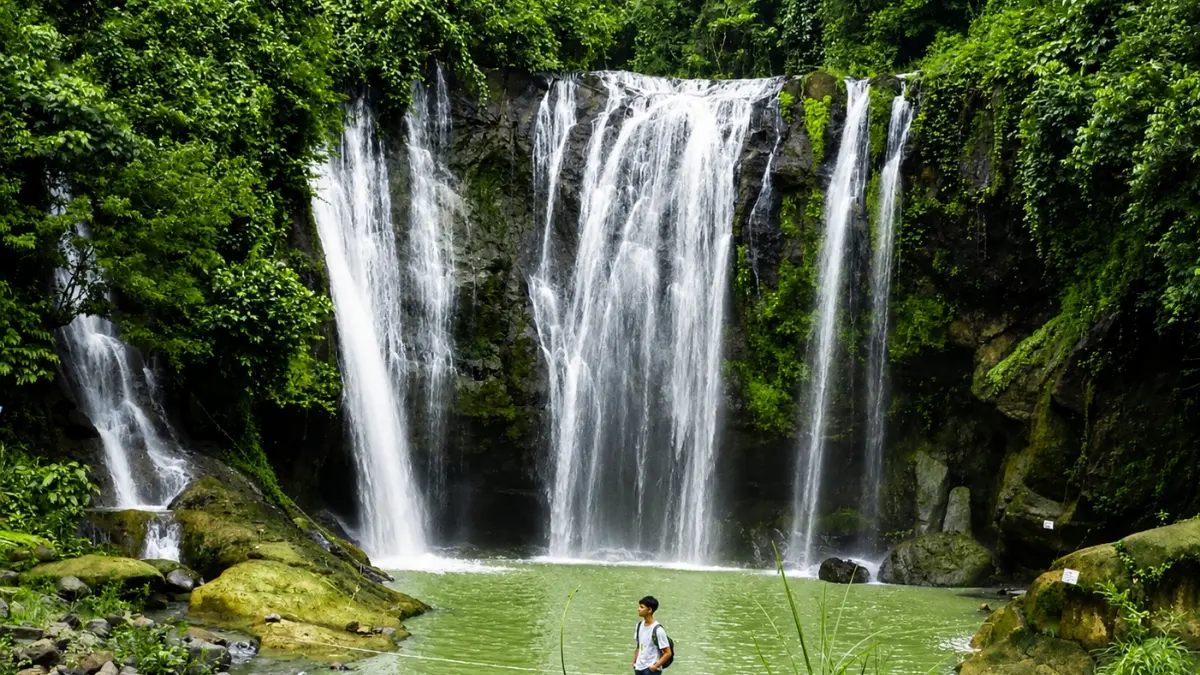 Curug Munding. Foto: Instagram @explore_lebak