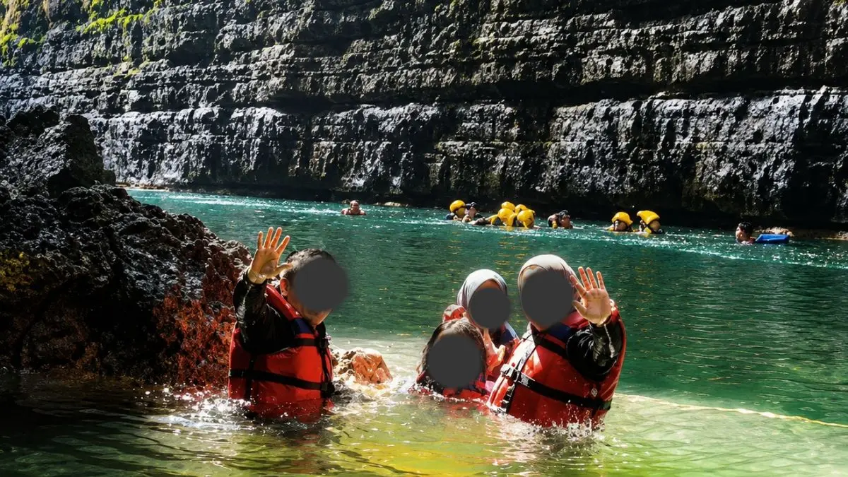 Green Canyon Pangandaran. (Foto: Instagram @greencanyongoodguide)