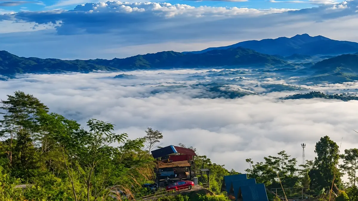 Gunung Luhur Citorek. Foto: Instagram @wisatabanten.co.id