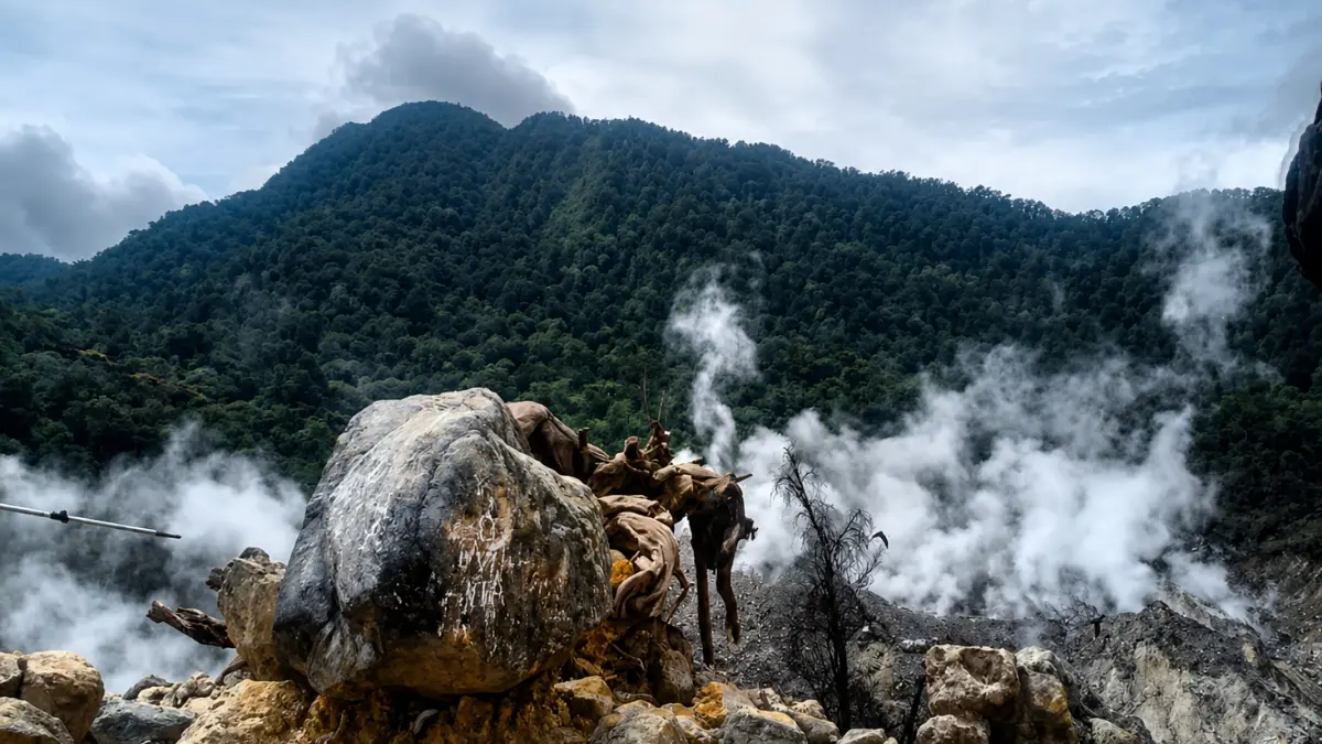 Kawah ratu gunung halimun salak. (Instagram @kawahratubogor1437mdpl)