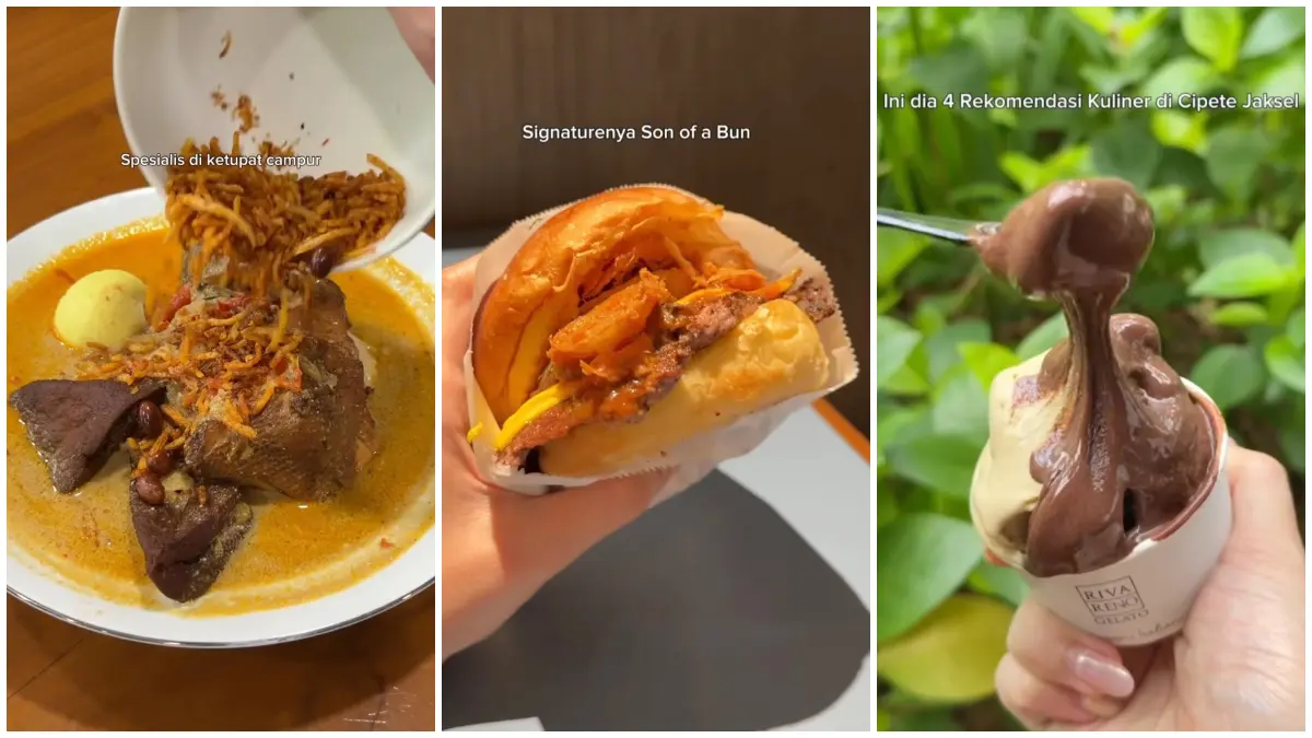 Pilihan destinasi kuliner di kawasan Cipete, Jakarta Selatan. (Foto: Instagram @mealswithgel)