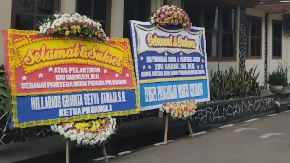 Salah Satu Pusat Toko Papan Bunga di Bogor. (Rania Florist)