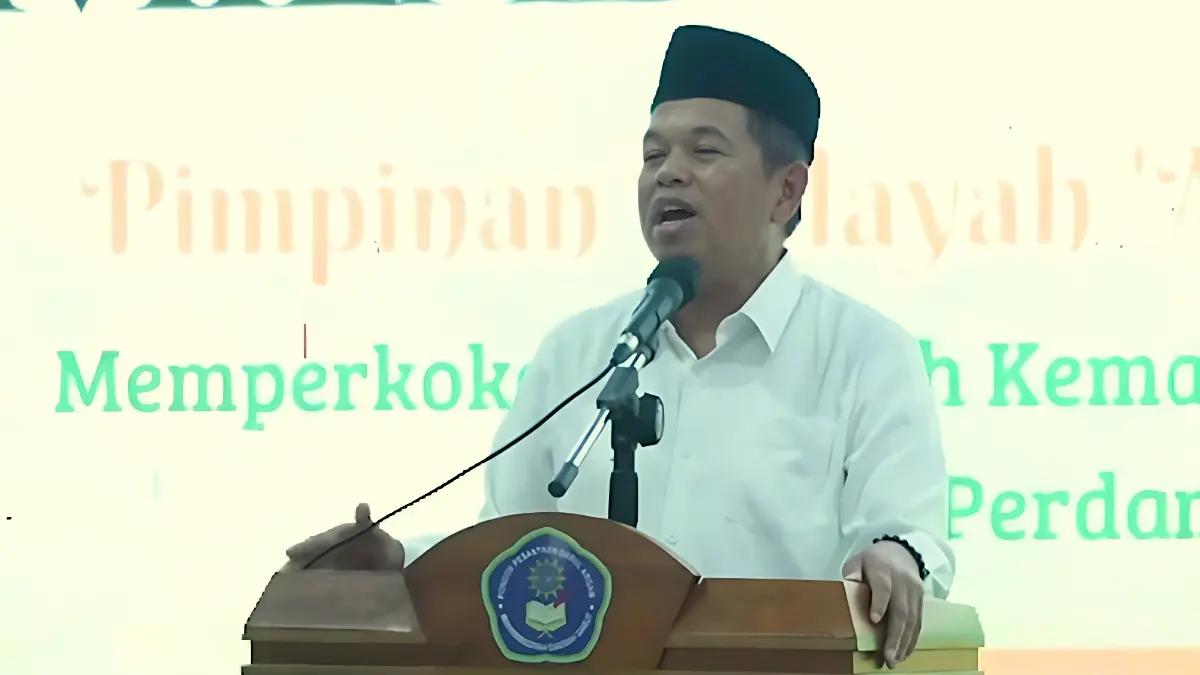 Gubernur Jawa Barat, Dedi Mulyadi saat bersama kader Muhammadiyah. (LEMBUR PAKUAN CHANNEL)