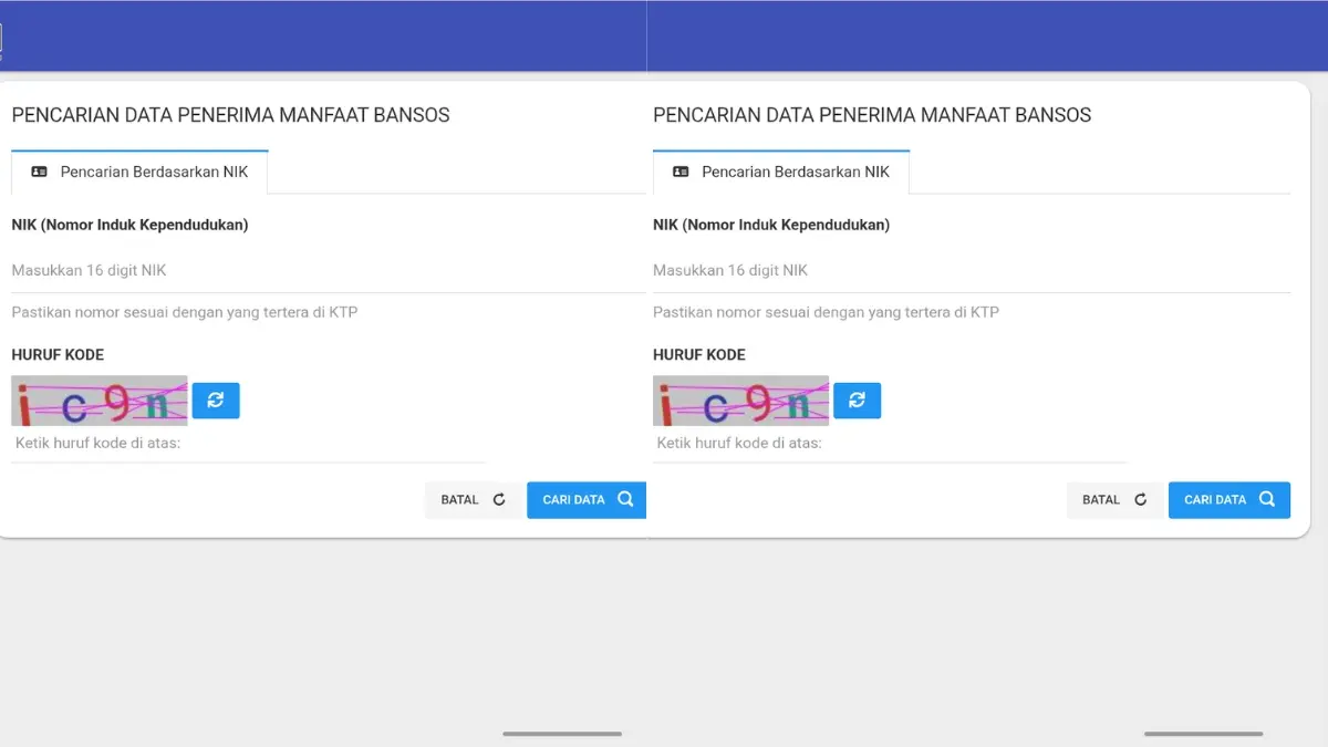 Ilustrasi cara mengecek desil KPM bansos tahap ketiga. (Foto: cekbansos.kemensos.go.id)